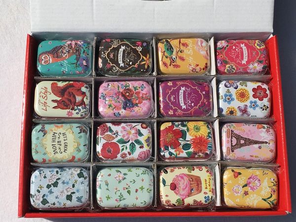 32pcs/lot wholesale iron case / storage case / tin box /square collectables tin boxes owl squirrel cup cake
32pcs/lot wholesale iron case / storage case / tin box /square collectables tin boxes owl squirrel cup cake