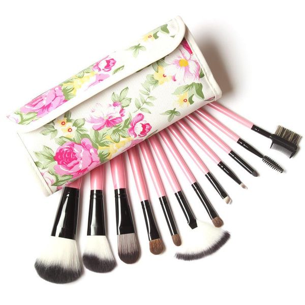 12pcs professional goat hair makeup brush set kit eyeshadow blusher cosmetic brushes make up tools with packing
12pcs professional goat hair makeup brush set kit eyeshadow blusher cosmetic brushes make up tools with packing