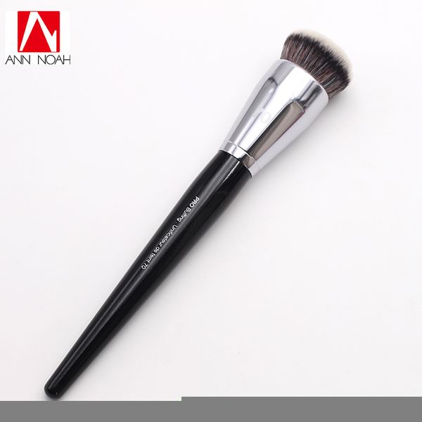 professional makeup black long wood handle short synthetic fiber no .70 large pro buffing brush make up tools
professional makeup black long wood handle short synthetic fiber no .70 large pro buffing brush make up tools
