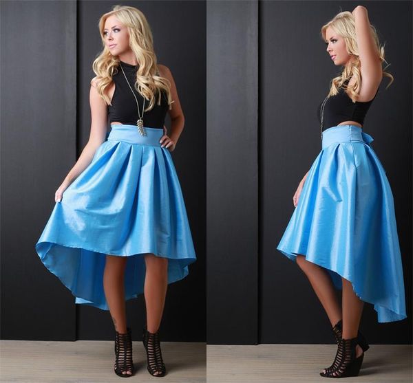 hi-lo taffeta girls skirts blue color skirts for girls custom made pleats empire skirts new arrival, Black
hi-lo taffeta girls skirts blue color skirts for girls custom made pleats empire skirts new arrival, Black