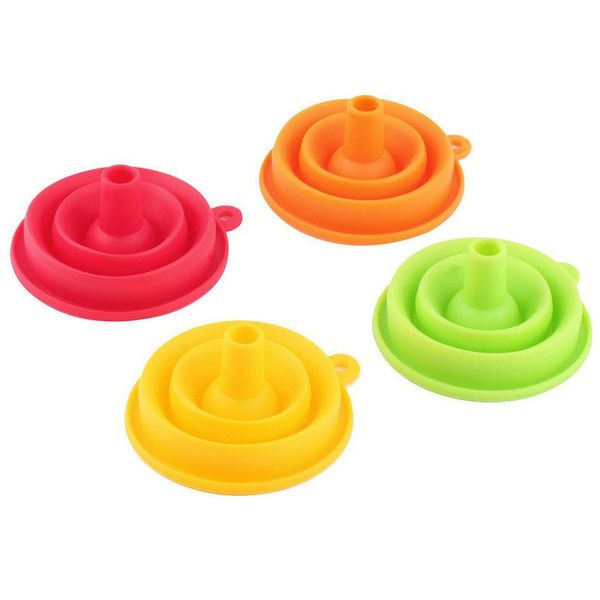 fashion mini silicone gel foldable collapsible style funnel hopper kitchen cooking tools
fashion mini silicone gel foldable collapsible style funnel hopper kitchen cooking tools