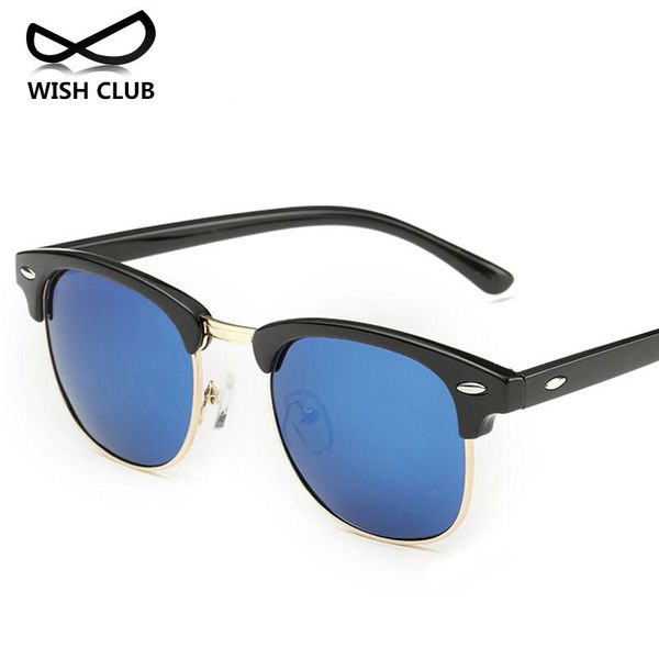 wholesale- wish club half metal sunglasses men women brand designer glasses coating points mirror sun glasses fashion uv400, White;black
wholesale- wish club half metal sunglasses men women brand designer glasses coating points mirror sun glasses fashion uv400, White;black