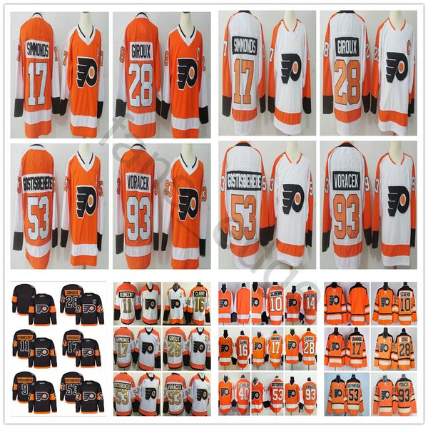 2018 new style ad philadelphia flyers 28 claude giroux blank 17 wayne simmonds 53 shayne gostisbehere 93 jakub voracek orange white jersey, Black;red
2018 new style ad philadelphia flyers 28 claude giroux blank 17 wayne simmonds 53 shayne gostisbehere 93 jakub voracek orange white jersey, Black;red