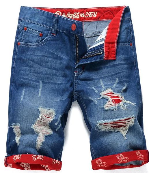 summer casual cotton mens jean shorts fashion brand designer retro men's hole knee length denim shorts jeans trousers plus size fgjb990, Blue
summer casual cotton mens jean shorts fashion brand designer retro men's hole knee length denim shorts jeans trousers plus size fgjb990, Blue