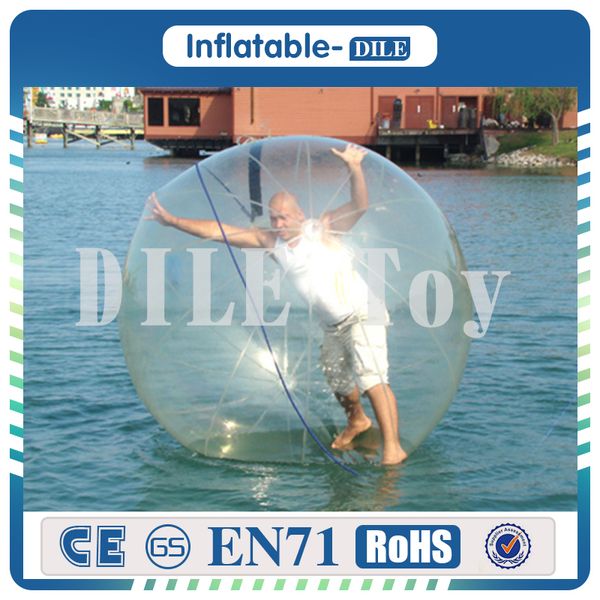 2m Diameter Inflatable Water Walking Ball ,water Balloon Zorb Ball Inflatable Human Hamster Plastic Ball