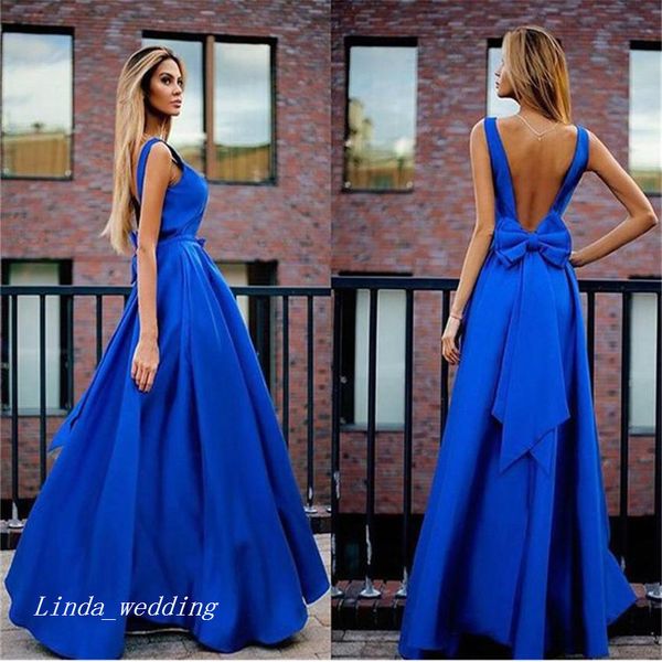 royal blue long evening dress arabic a line bow backless women wear formal prom party event gown, Black;red
royal blue long evening dress arabic a line bow backless women wear formal prom party event gown, Black;red