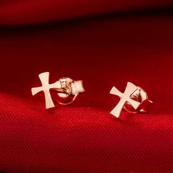 10pair- s031 small flat sideways cross earrings simple tiny geometric earring cool faith christian religious cross stud earrings, Golden;silver
10pair- s031 small flat sideways cross earrings simple tiny geometric earring cool faith christian religious cross stud earrings, Golden;silver