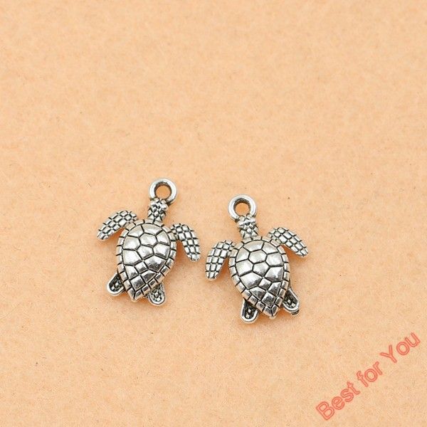 100pcs vintage turtle charms pendants for jewelry making tibetan silver plated diy handmade 16x12mm jewelry making, Bronze;silver
100pcs vintage turtle charms pendants for jewelry making tibetan silver plated diy handmade 16x12mm jewelry making, Bronze;silver