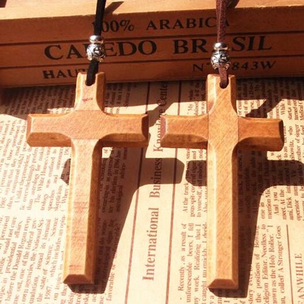 jesus wooden cross pendant necklace vintage long sweater chain silver beads leather cord men women jewelry handmade stylish xmas gifts 12pcs
jesus wooden cross pendant necklace vintage long sweater chain silver beads leather cord men women jewelry handmade stylish xmas gifts 12pcs