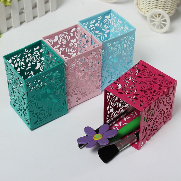 wholesale-square rose flower pen pencil case mesh holder cosmetic organizer container
wholesale-square rose flower pen pencil case mesh holder cosmetic organizer container