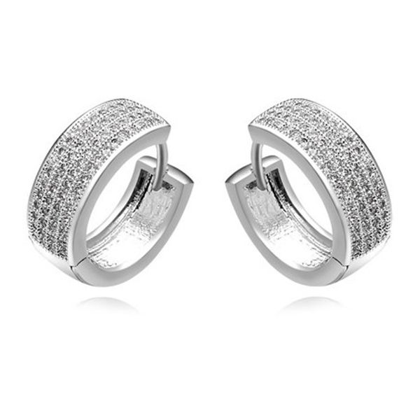 earrings zircon jewelry fashion women quality zircon 18k gold plated circle hoop higgie earrings jewelry wholesale ter084, Golden;silver
earrings zircon jewelry fashion women quality zircon 18k gold plated circle hoop higgie earrings jewelry wholesale ter084, Golden;silver