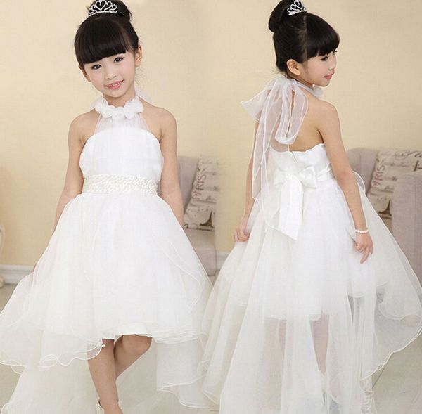 wholesale baby girl cute asymmetric halterneck solid mesh long tail flower girl dress tutu wedding party backless trailing ball gown dress, White;blue
wholesale baby girl cute asymmetric halterneck solid mesh long tail flower girl dress tutu wedding party backless trailing ball gown dress, White;blue