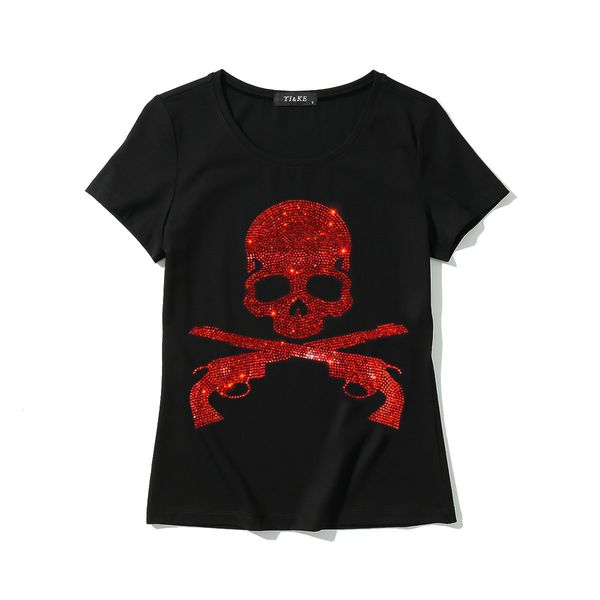 wholesale- new pink skull crystal women t shirt 2017 fashion short sleeve women tee shirt plus size diamond skull summer tees hot, White
wholesale- new pink skull crystal women t shirt 2017 fashion short sleeve women tee shirt plus size diamond skull summer tees hot, White
