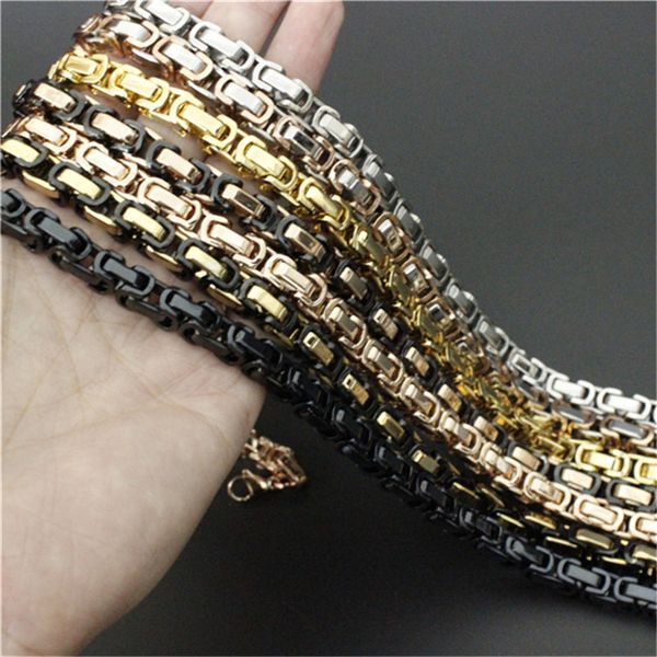6mm 24inches cool new design 7 colors popular neckalce 316l stainless steel fashion jewelry polishing biker style necklace, Silver
6mm 24inches cool new design 7 colors popular neckalce 316l stainless steel fashion jewelry polishing biker style necklace, Silver