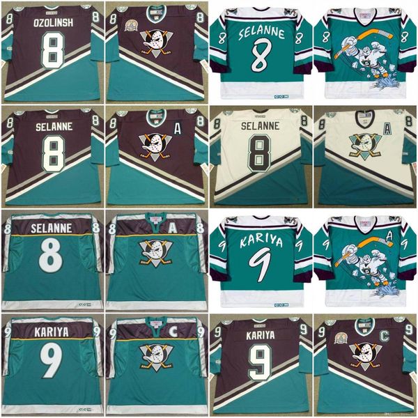 Anaheim Mighty Ducks Mens 8 SANDIS OZOLINSH 2003 8 TEEMU SELANNE "Wild Wing" 9 PAUL KARIYA 'Wild Wing' Hockey Jerseys
Anaheim Mighty Ducks Mens 8 SANDIS OZOLINSH 2003 8 TEEMU SELANNE "Wild Wing" 9 PAUL KARIYA 'Wild Wing' Hockey Jerseys