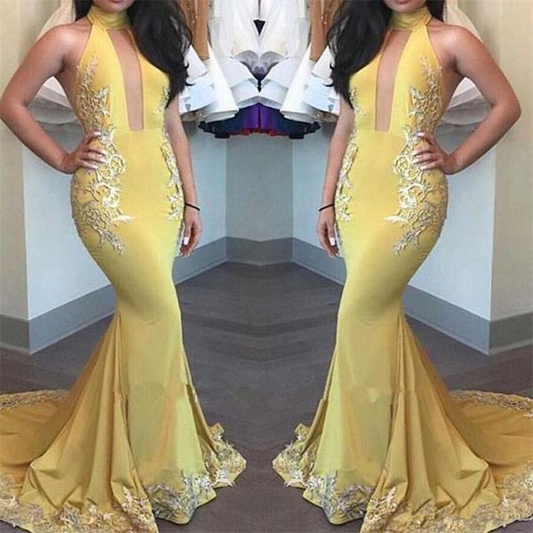 halter open front mermaid evening dresses with appliques floor long formal party dresses 2019 backless prom gowns, Black;red
halter open front mermaid evening dresses with appliques floor long formal party dresses 2019 backless prom gowns, Black;red