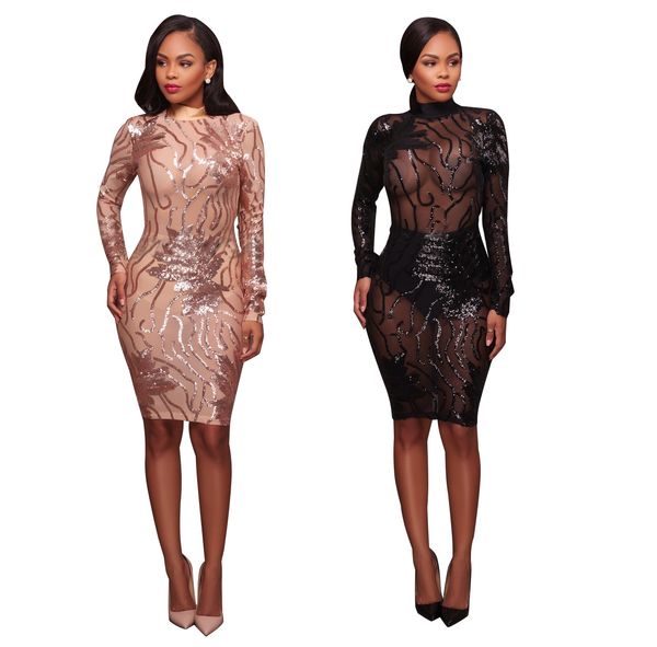 women's fashion hollow out black party dress with sequins long sleeve backless bodycon club dresses vestido, Black;gray
women's fashion hollow out black party dress with sequins long sleeve backless bodycon club dresses vestido, Black;gray
