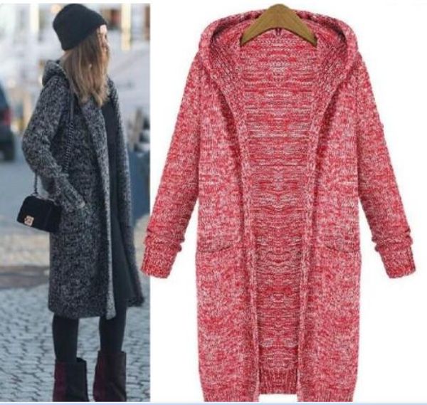 wholesale- 2017 new fashion womens chic ladies trench hooded cardigan knitwear sweater long coats jackets outwears coats size, White;black
wholesale- 2017 new fashion womens chic ladies trench hooded cardigan knitwear sweater long coats jackets outwears coats size, White;black