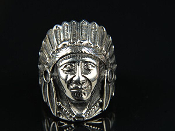 vintage indian chief head ring punk hipster style cool jewelry accessories christmas gift wholesale dhl ing, Silver
vintage indian chief head ring punk hipster style cool jewelry accessories christmas gift wholesale dhl ing, Silver