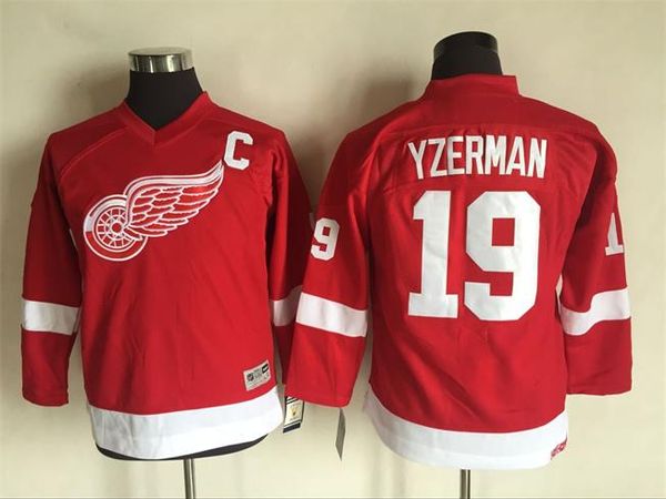 2016 youth kids ccm detroit red wings ice hockey jerseys #19 steve yzerman red boys jerseys authentic retro jersey, Black;red
2016 youth kids ccm detroit red wings ice hockey jerseys #19 steve yzerman red boys jerseys authentic retro jersey, Black;red