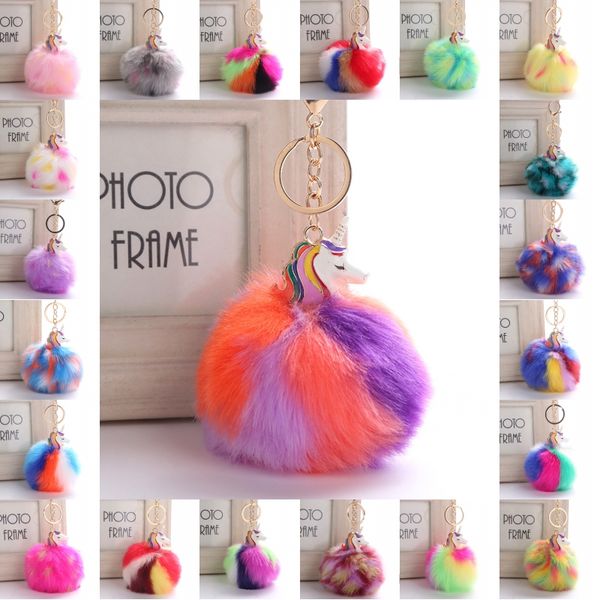 21 Styles Colourful Imitation Rabbit Fur Ball Unicorn Pendant Pony Key Buckle Unicorn Plush Pony Women Bag Pendant Keychain D31Q
21 Styles Colourful Imitation Rabbit Fur Ball Unicorn Pendant Pony Key Buckle Unicorn Plush Pony Women Bag Pendant Keychain D31Q