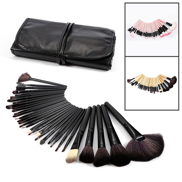 3 colors 32pcs pro makeup brushes set face eyeshadow blush powder lip brush kit full application for professional use with bag
3 colors 32pcs pro makeup brushes set face eyeshadow blush powder lip brush kit full application for professional use with bag