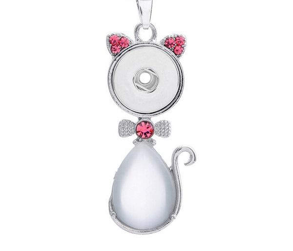 20pcs crystal hollow cat charms long necklaces silver necklaces pendants watches woman fit 18mm snaps 2016 style, Bronze;silver
20pcs crystal hollow cat charms long necklaces silver necklaces pendants watches woman fit 18mm snaps 2016 style, Bronze;silver