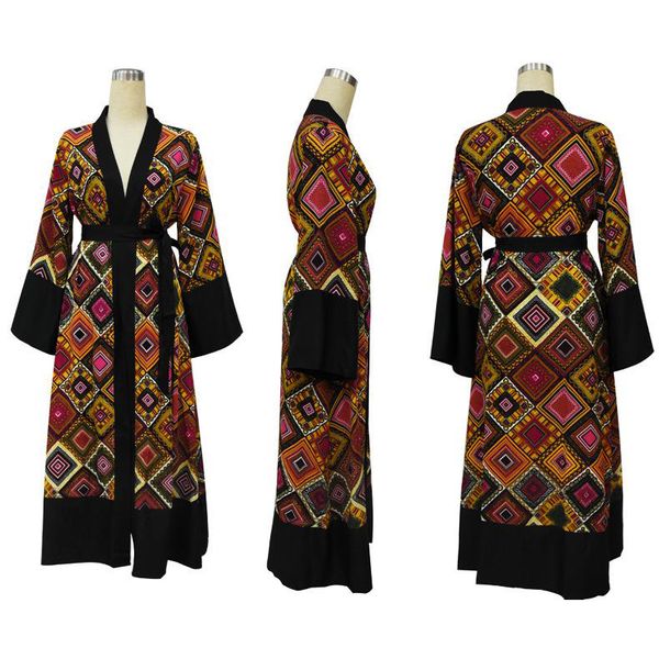 new arrival seaon autumn plus size 5xl long sleeve print dress ankle length polyester women dress, Black;gray
new arrival seaon autumn plus size 5xl long sleeve print dress ankle length polyester women dress, Black;gray