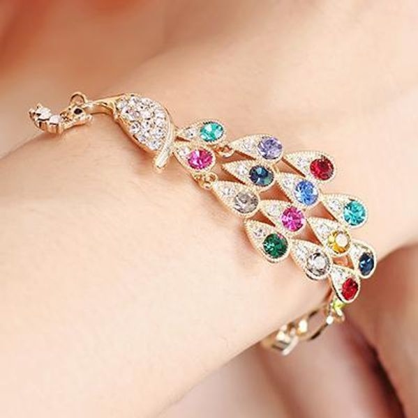 full diamond shinning bracelet, bangle, colorful peafowl, noble delicate for wedding, dinner party, and high quality, Black
full diamond shinning bracelet, bangle, colorful peafowl, noble delicate for wedding, dinner party, and high quality, Black