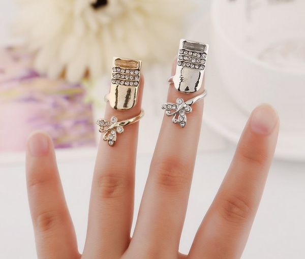 butterfly , butterfly finger nail rings rhinestone cluster fingernail rings party jewelry for girls /ladies ( gold, silver
butterfly , butterfly finger nail rings rhinestone cluster fingernail rings party jewelry for girls /ladies ( gold, silver