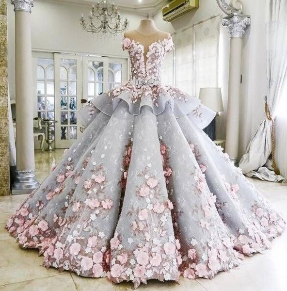 maktumang wedding dresses 2016 modest sheer neckline appliques short sleeves bridal dress peplum sheer back covered button wedding gowns, White
maktumang wedding dresses 2016 modest sheer neckline appliques short sleeves bridal dress peplum sheer back covered button wedding gowns, White