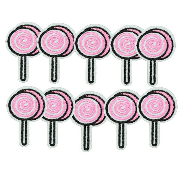 10pcs lollipop embroidery patches for clothing iron-on patch applique iron on fashion patch sewing accessories badge stickers on clothes diy, Black
10pcs lollipop embroidery patches for clothing iron-on patch applique iron on fashion patch sewing accessories badge stickers on clothes diy, Black