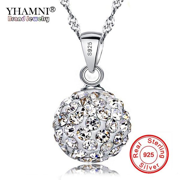 yhamni original fine jewelry 100% silver full cz diamant pendant necklace crystal necklace for women silver pendant necklace bkn005
yhamni original fine jewelry 100% silver full cz diamant pendant necklace crystal necklace for women silver pendant necklace bkn005