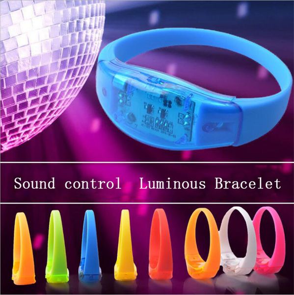music activated sound control led flashing bracelet light up bangle wristband club party bar cheer luminous hand ring glow stick night light
music activated sound control led flashing bracelet light up bangle wristband club party bar cheer luminous hand ring glow stick night light