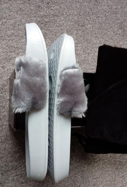 .FREE SHIPPING RIHANNA LEADCAT FENTY WOMEN SLIPPERS FASHION SLIDES 35-44 ..