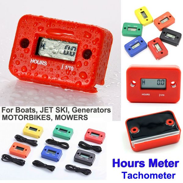 new hour meter tachometer digital lcd atv motorcycle generator bike waterproof hours meter for dirt quad bike jet ski boat snowmobile
new hour meter tachometer digital lcd atv motorcycle generator bike waterproof hours meter for dirt quad bike jet ski boat snowmobile
