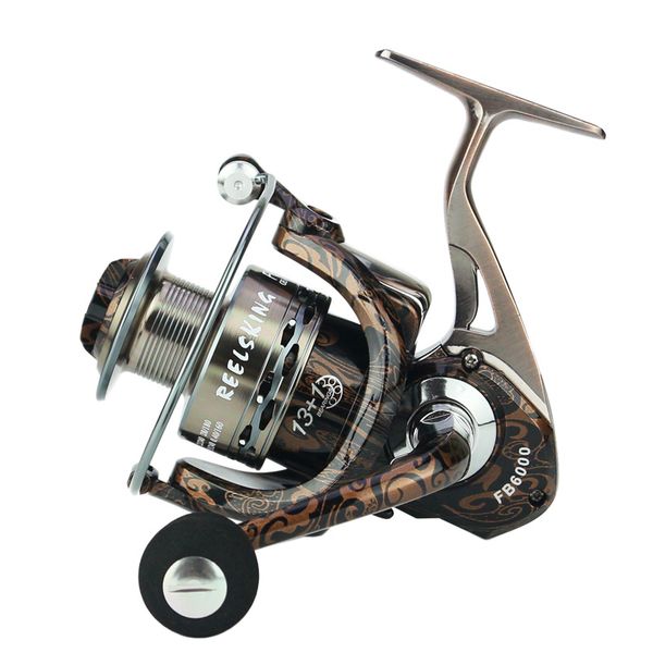 13+1bb ball bearing aluminum alloy spinning fishing reel 2000-7000 series saltwater fishing wheel high speed 5.0:1
13+1bb ball bearing aluminum alloy spinning fishing reel 2000-7000 series saltwater fishing wheel high speed 5.0:1