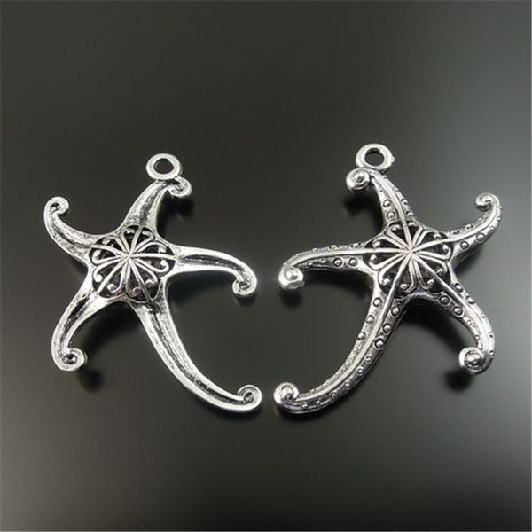 10pcs/pack antique silver starfish zinc alloy pendant charm jewelry finding 42*34*8mm au32734 jewelry making, Bronze;silver
10pcs/pack antique silver starfish zinc alloy pendant charm jewelry finding 42*34*8mm au32734 jewelry making, Bronze;silver