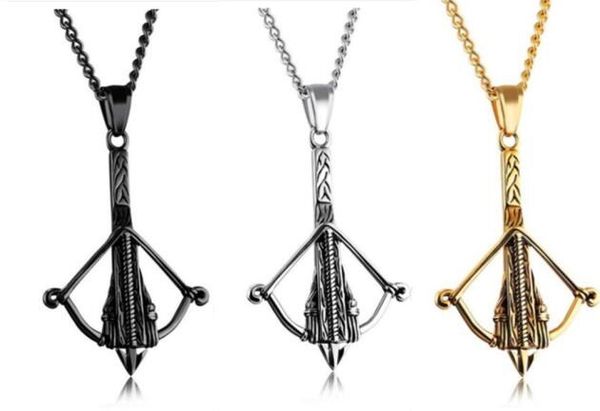 titanium steel jewelry stainless steel pendant crossbow creative students present hang drop pure steel chain man necklace, Silver
titanium steel jewelry stainless steel pendant crossbow creative students present hang drop pure steel chain man necklace, Silver