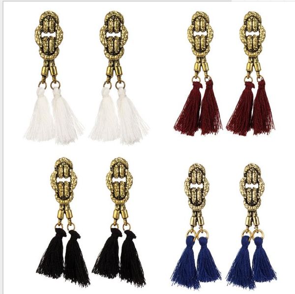 bohemian tassel earrings hanging drops for women statement earrings vintage dangle earring jewelry cheap, Silver
bohemian tassel earrings hanging drops for women statement earrings vintage dangle earring jewelry cheap, Silver