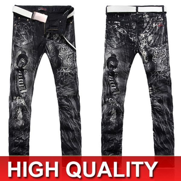 wholesale-new print men's fashion jeans long pants printing leopard 8 sizes mjb014, Blue
wholesale-new print men's fashion jeans long pants printing leopard 8 sizes mjb014, Blue