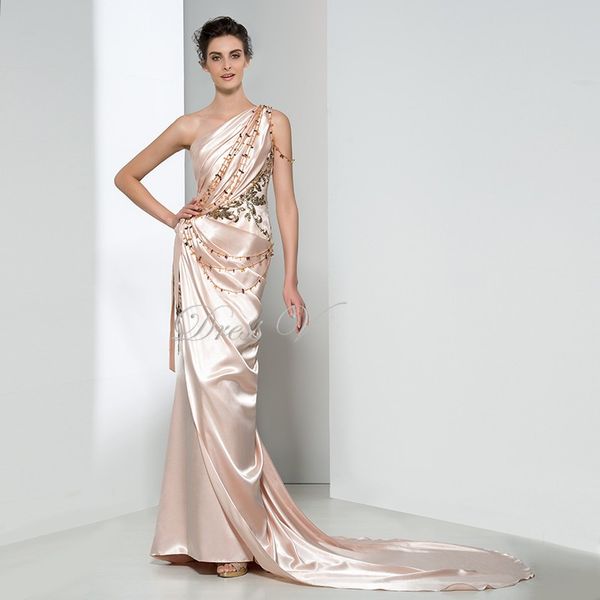 2019 Sexy One Shoulder Pearls Pink Ladies Evening Dresses Plus Size On Sale Formal Dress Beading Crystal Vintage Party Prom Gown
2019 Sexy One Shoulder Pearls Pink Ladies Evening Dresses Plus Size On Sale Formal Dress Beading Crystal Vintage Party Prom Gown