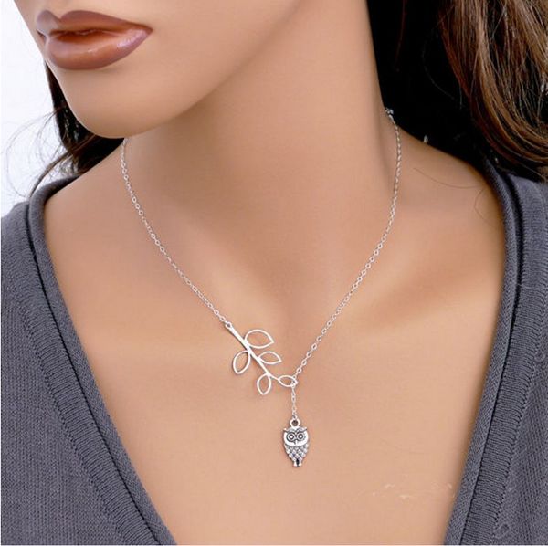 choker necklaces jewelry fashion women vintage silver plated alloy leaf/owl clavicle chain necklaces wholesale drop shipping sn827, Golden;silver
choker necklaces jewelry fashion women vintage silver plated alloy leaf/owl clavicle chain necklaces wholesale drop shipping sn827, Golden;silver