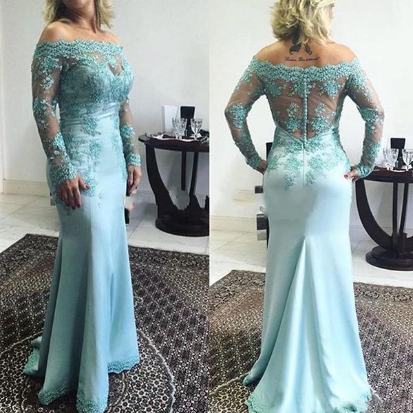 stunning mother of the bride dresses mermaid sheer off the shoulder illusion long sleeves beaded lace appliques see through back buttons, Black;red
stunning mother of the bride dresses mermaid sheer off the shoulder illusion long sleeves beaded lace appliques see through back buttons, Black;red