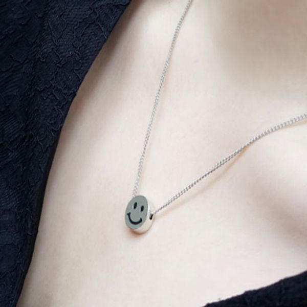 cute stainless steel pendant necklaces jewelry simple wild hollow smiley face pendant necklace ing, Silver
cute stainless steel pendant necklaces jewelry simple wild hollow smiley face pendant necklace ing, Silver