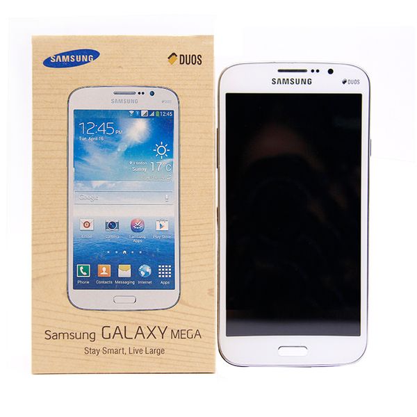 

Отремонтированный Samsung Galaxy Mega 5.8 I9152 сотовый телефон 5.8 " Dual Core 1.5 GB RAM 8GB ROM 8MP камера разблокирована отремонтированный мобильный телефон смартфон