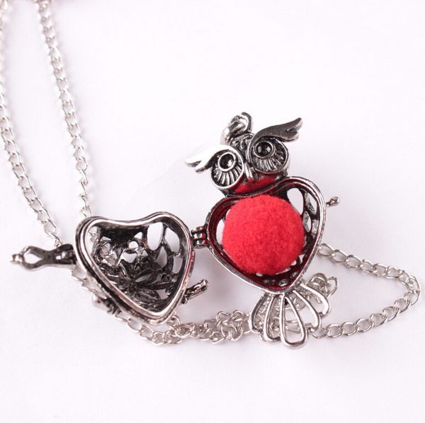 can open the feminine vintage owl necklace perfume essential oils essential oil diffuser necklace aromatherapy jewelry christmas gift, Silver
can open the feminine vintage owl necklace perfume essential oils essential oil diffuser necklace aromatherapy jewelry christmas gift, Silver