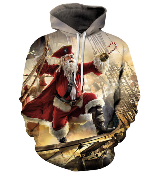 2017 fashion women/men christmas funny 3d printed casual hoodies sweatshirt plus size p45, Black
2017 fashion women/men christmas funny 3d printed casual hoodies sweatshirt plus size p45, Black