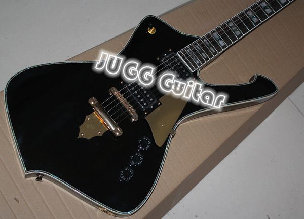 ps10 iceman paul stanley signature sparkle black electric guitar gold flame shaped tailpiece abalone & white mop block inlay gold hardware
ps10 iceman paul stanley signature sparkle black electric guitar gold flame shaped tailpiece abalone & white mop block inlay gold hardware