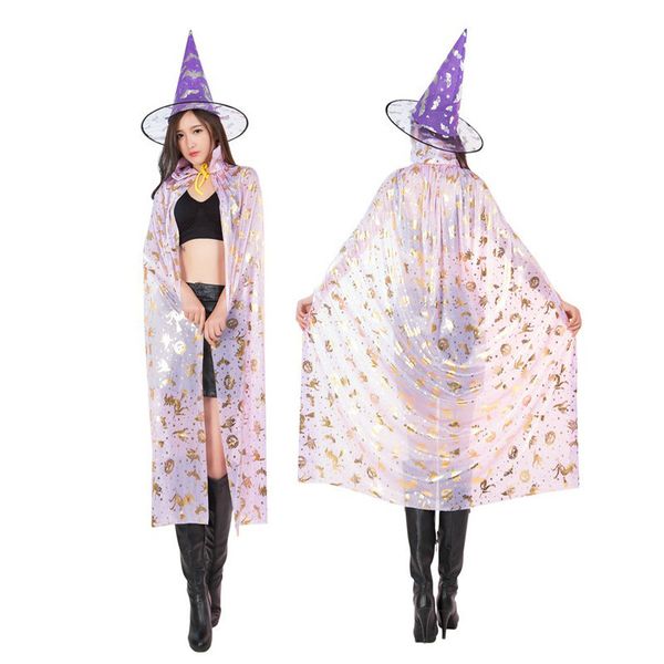 new arrival halloween cosplay cloak party witches gothic beauties with hat suit woman flroal stars pattern performance mantle clothes cape, Black;red
new arrival halloween cosplay cloak party witches gothic beauties with hat suit woman flroal stars pattern performance mantle clothes cape, Black;red